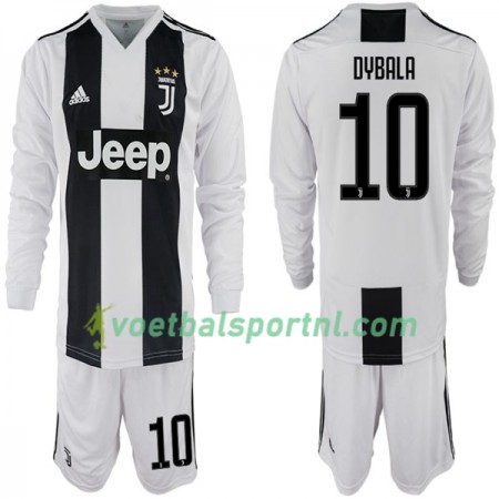 Juventus Paulo Dybala 10 Kind Thuis Tenue 2018-19 L/S